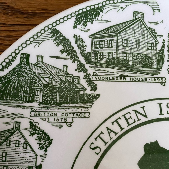 Staten Island Tercentennial 1961 Historical Plate - Picture 8 of 9